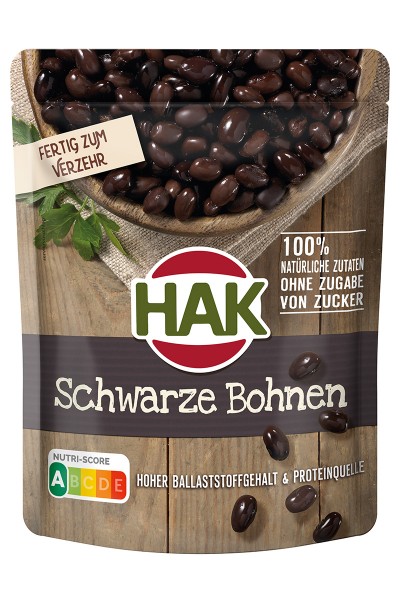 HAK Schwarze Bohnen 225g