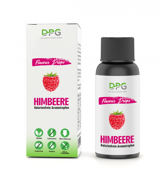 Flavour Drops Himbeere – Kalorienfreie Aromatropfen 30ml