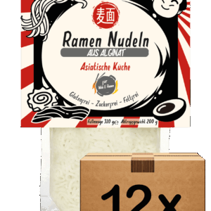 Ramen Nudeln - Algen Nudeln - 12 x 200g