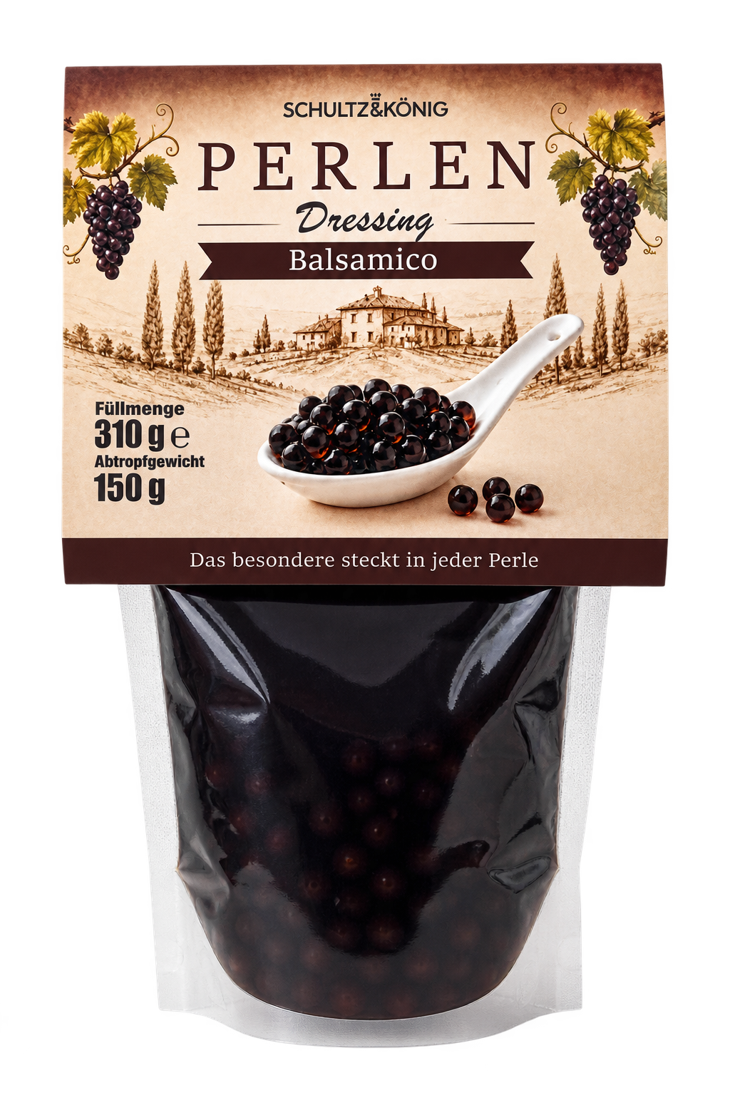 Perlen Dressing mit Balsamico – 310g